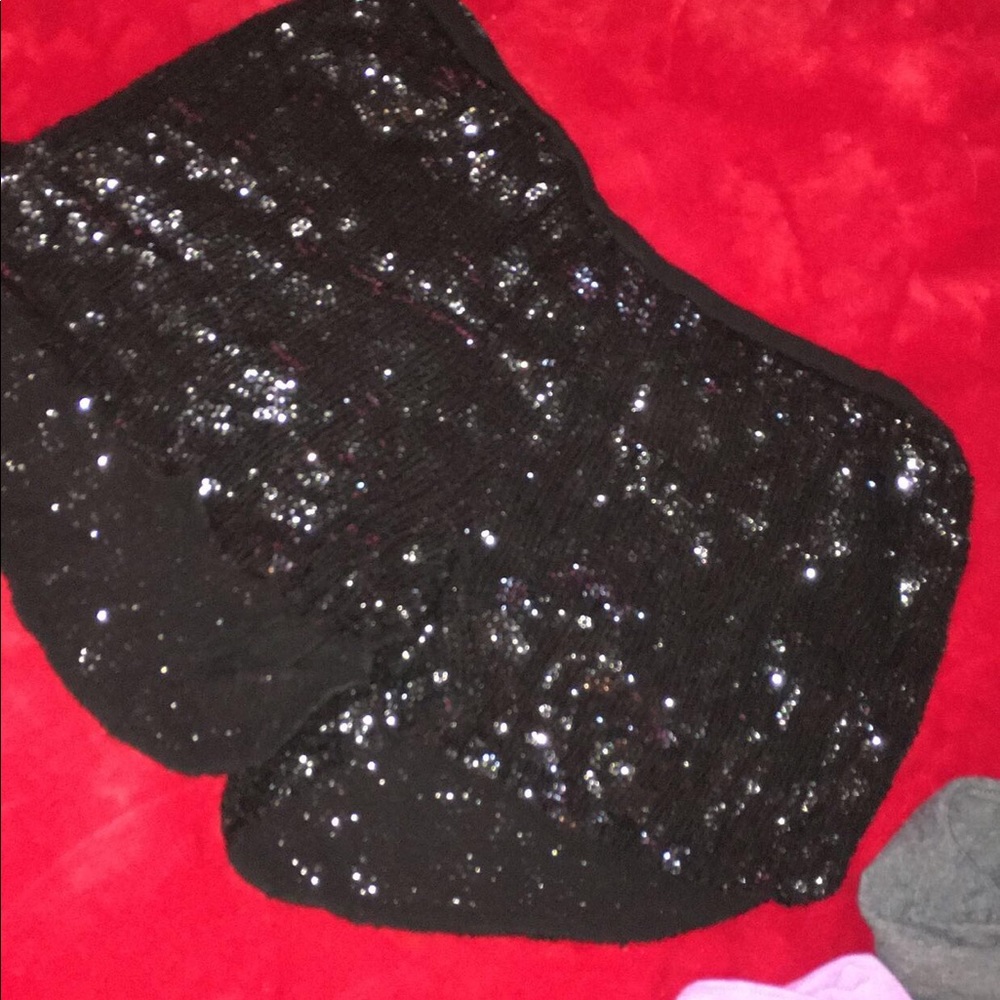 sparkle shorts